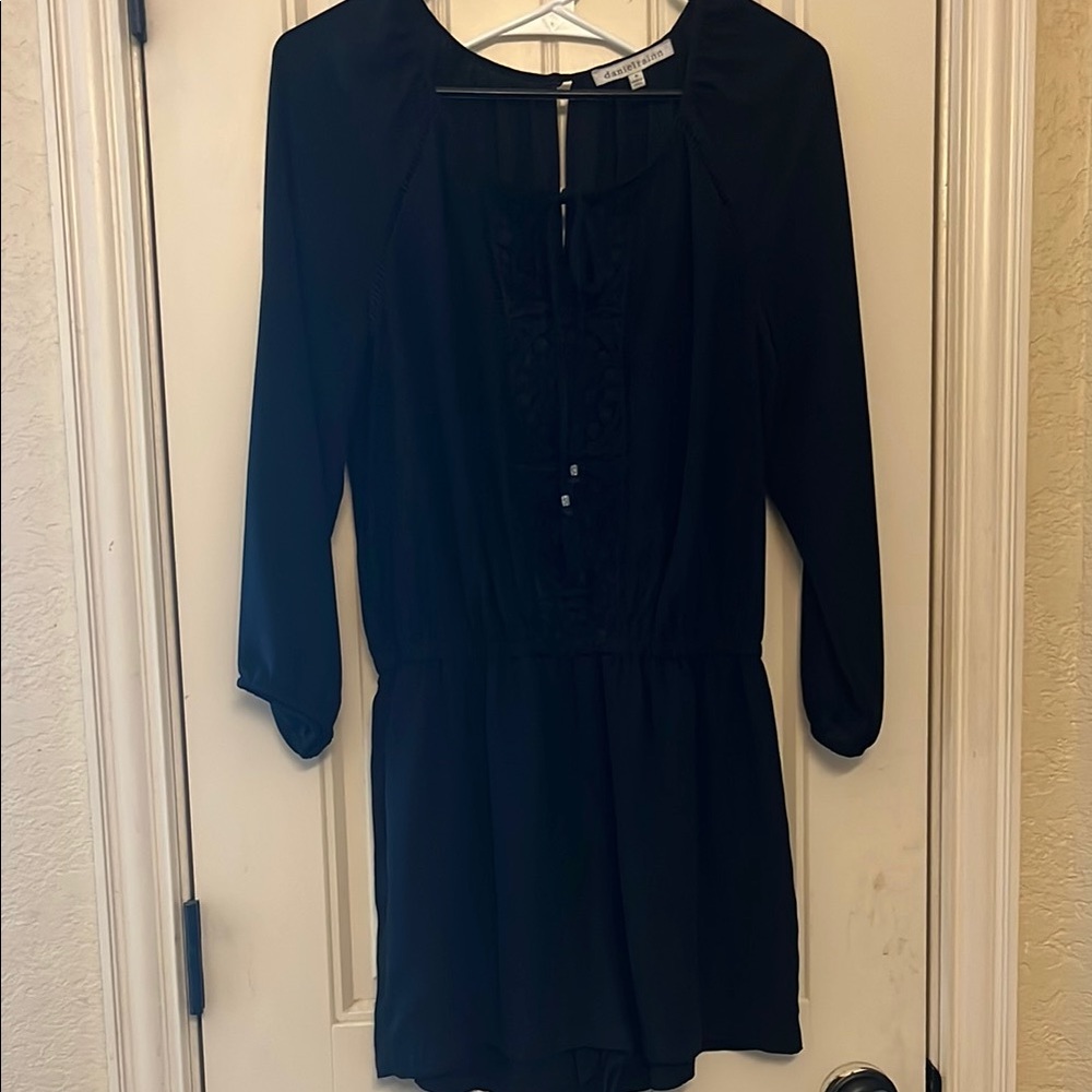 Express Black Long Sleeve Dress